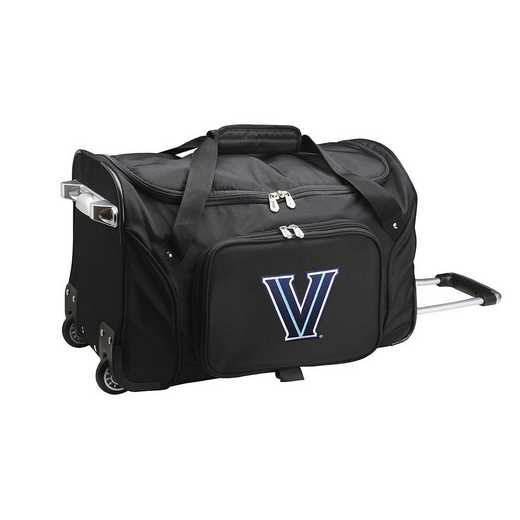 CLVLL401: NCAA Villanova Wildcats 22IN WHLD Duffel Nylon Bag